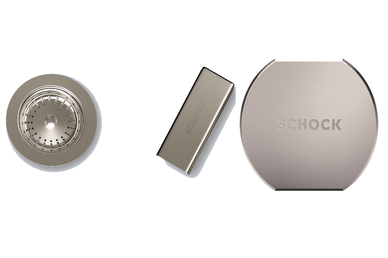 Окомплектовка за сифон SCHOCK Inox