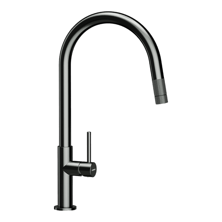 СМЕСИТЕЛ SCHOCK TALIA PULL OUT GUN METAL