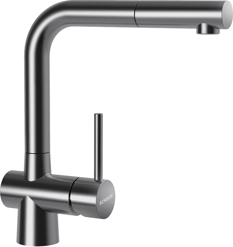 СМЕСИТЕЛ SCHOCK Laios Pull-Out Inox