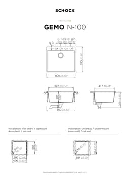 МИВКА SCHOCK GEMO N100