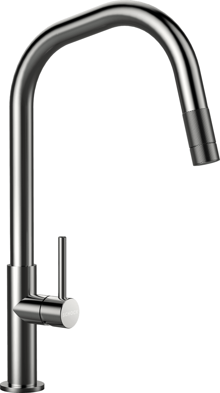 СМЕСИТЕЛ SCHOCK TALINOS PULL OUT INOX