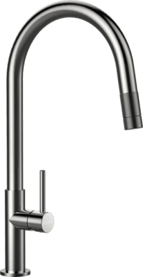 СМЕСИТЕЛ SCHOCK TALIA PULL OUT INOX